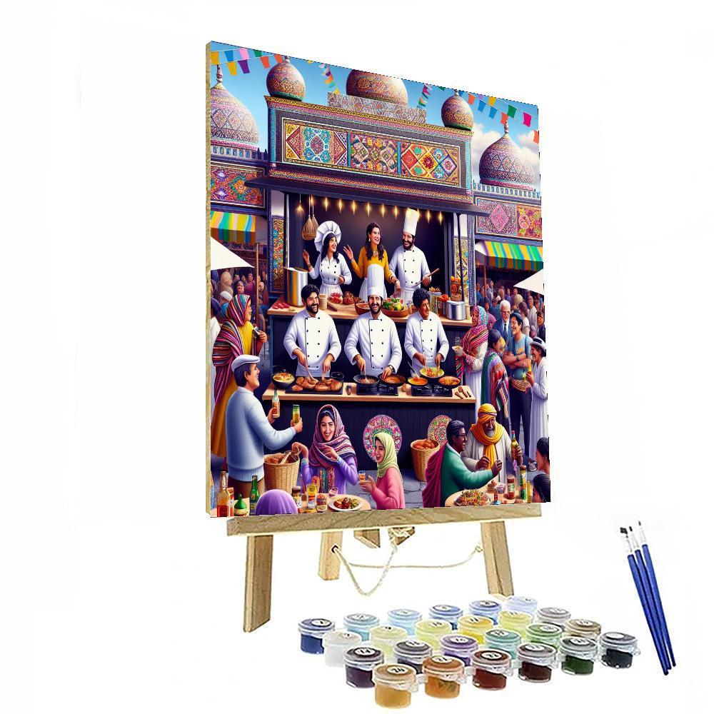 Lima Gastronomy Festival Paint By Numbers