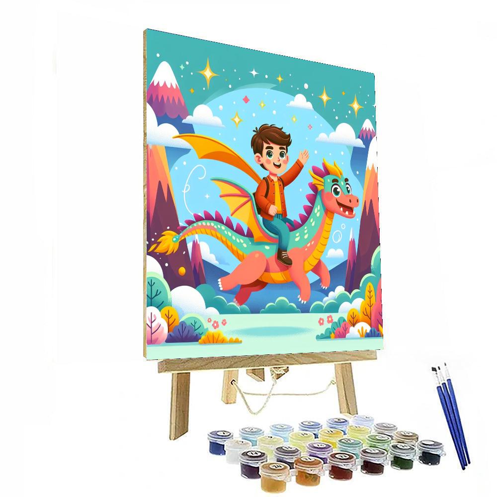 Dragon Rider Chronicles DIY Paint By Numbers