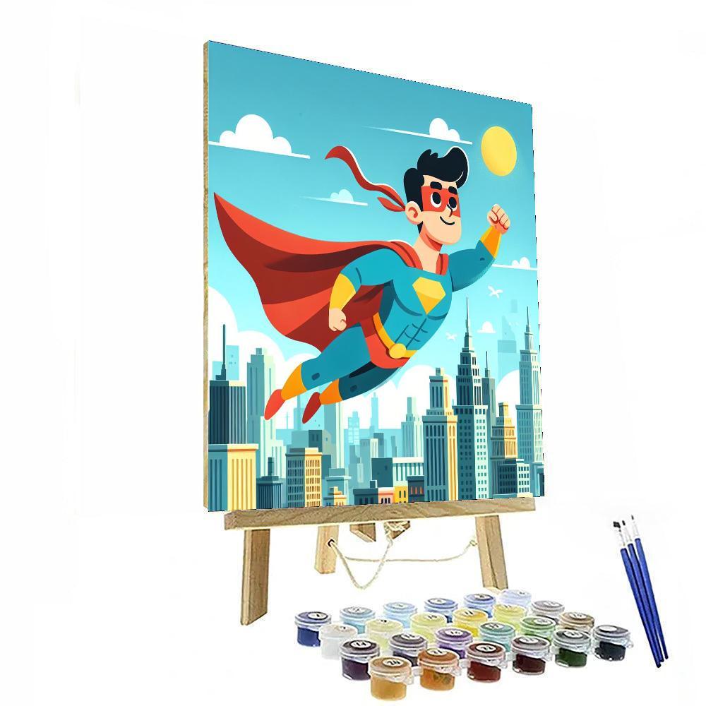 Heroic Superkid Numbered Painting Kits