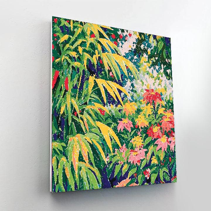 Georges Seurat Inspired Vibrant Symphony Of Nature  Number Painting