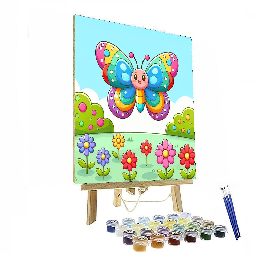 Blissful Butterfly Paint By Numbers Kits