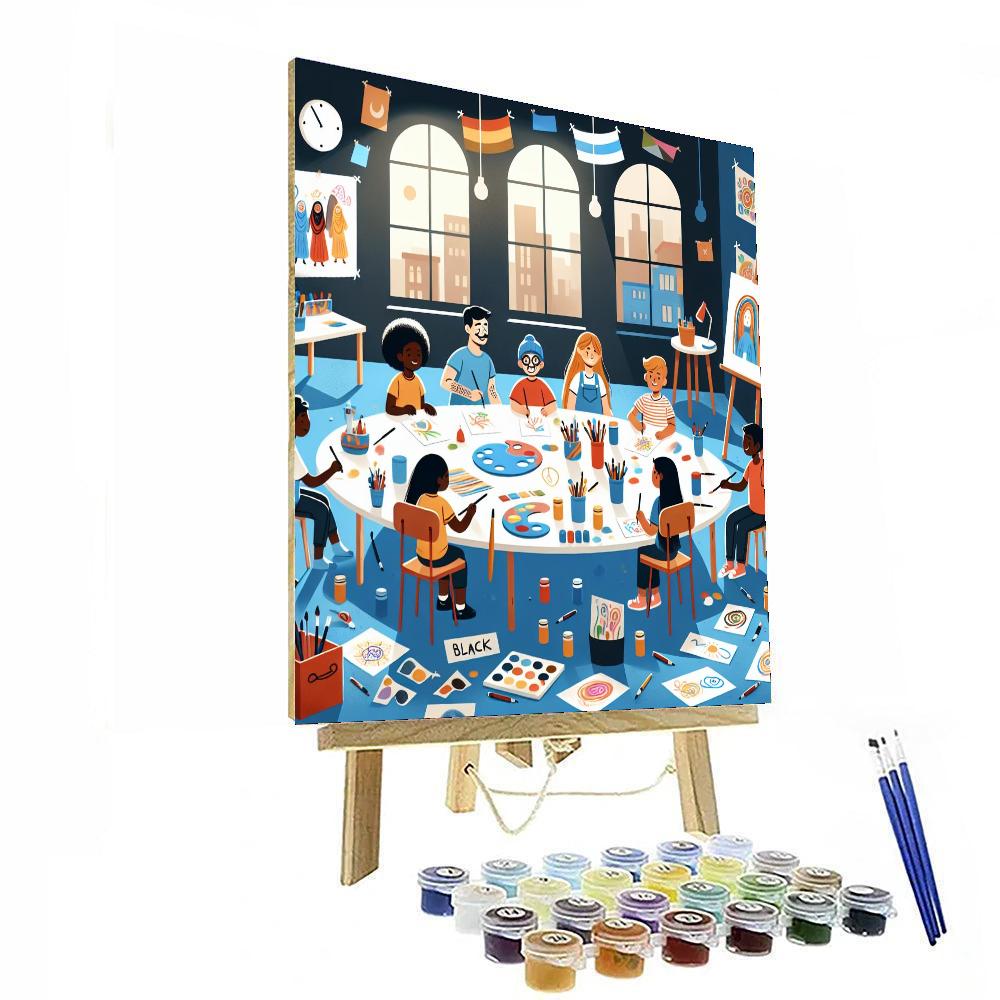 Creative Art Workshop Number Painting