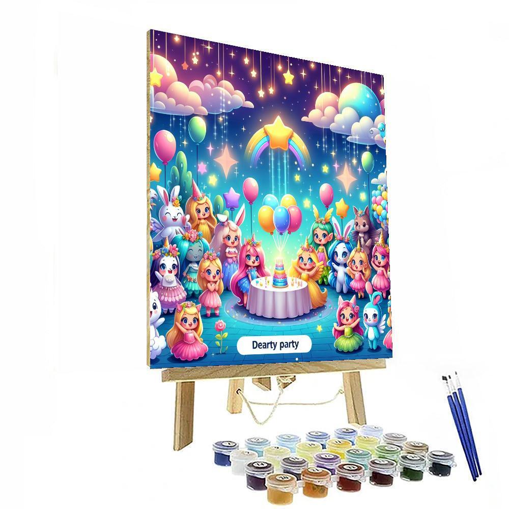 Dreamland Adventure Party Painting By Numbers Kit