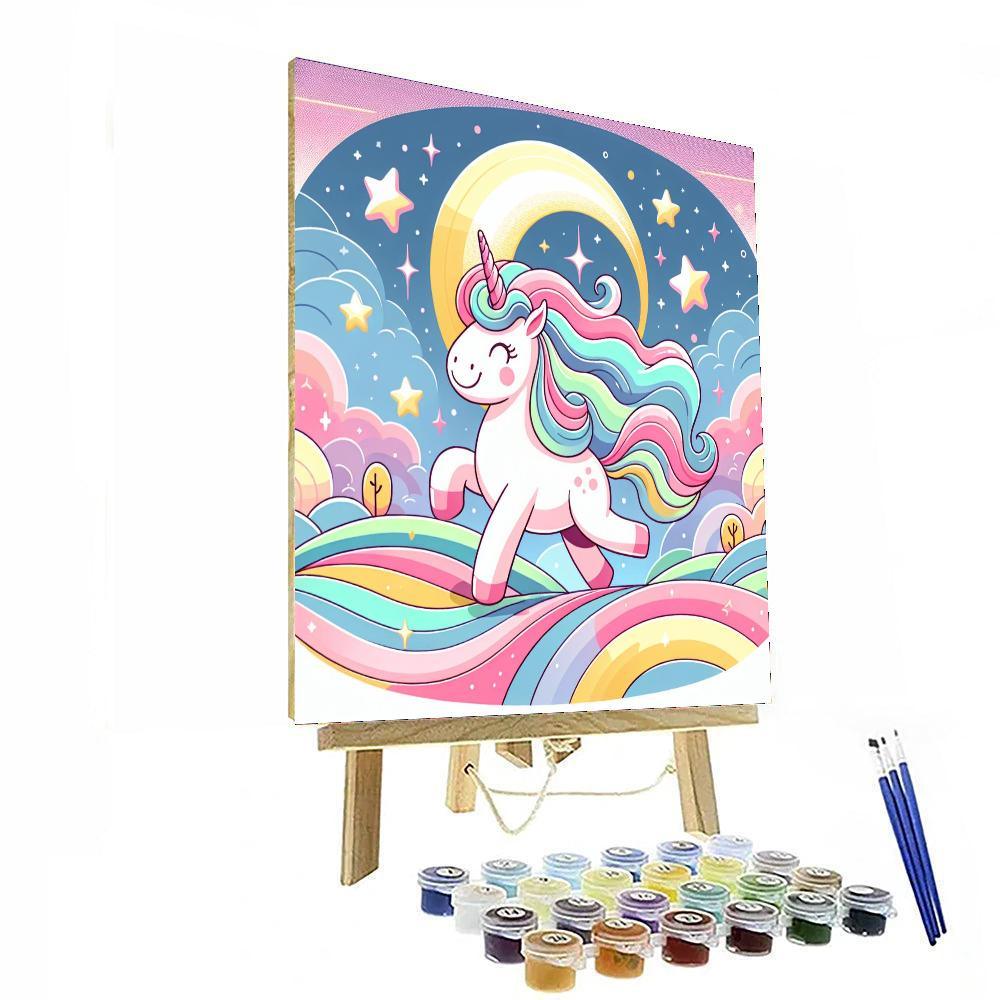 Magical Moonlit Adventure Paint By Numbers