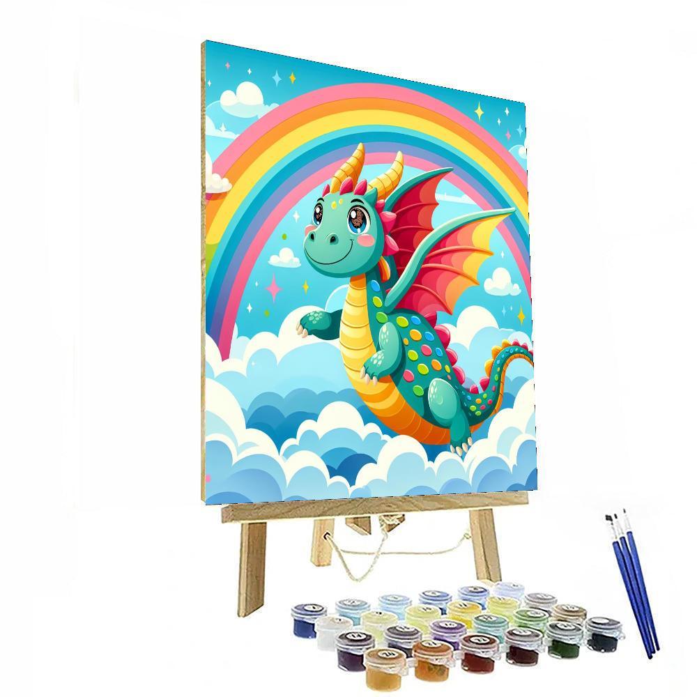 Brave Dragon Numbered Painting Kits