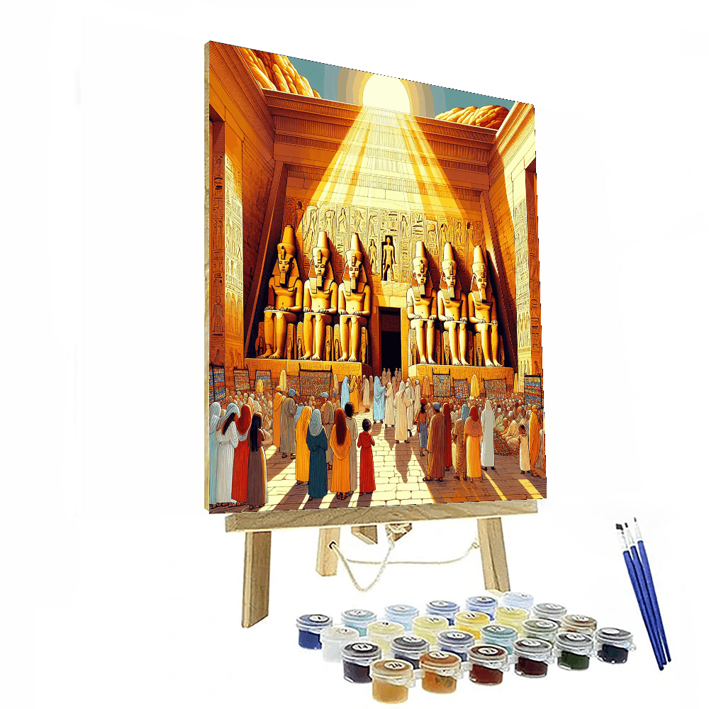 Sun Festival - Egypt Paint By Numbers Art