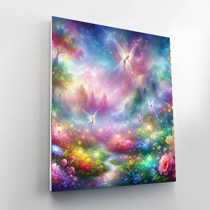 Mystical Garden Of Fairies Numbered Painting Kits