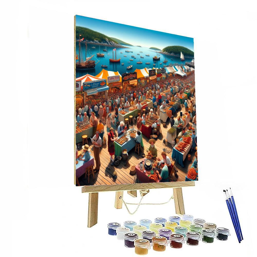 The Festival Of Seas - Canada Painting By Numbers Kit