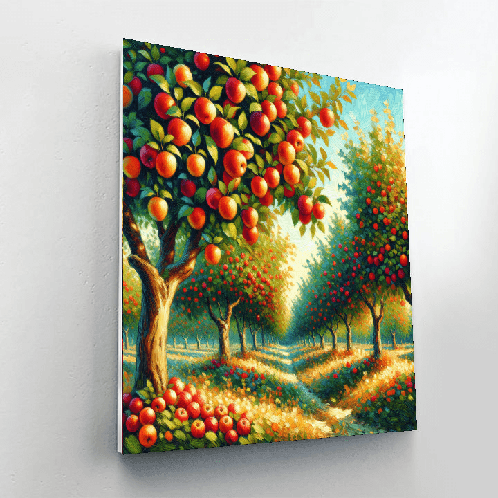 Sunny Orchard Day Paint By Numbers Kits