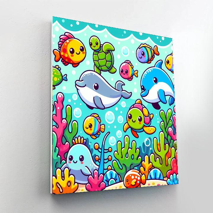 Ocean Exploration Squad Paint By Color