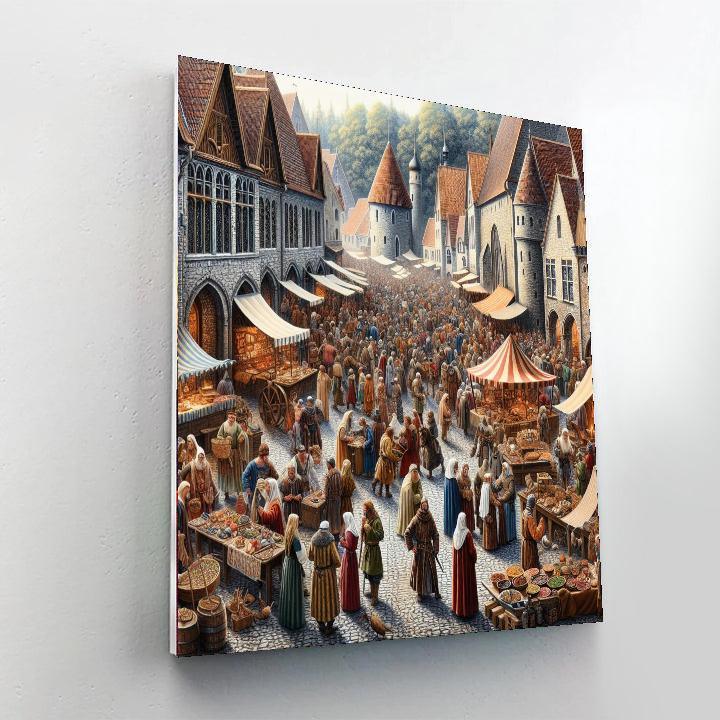 Tallinn Medieval Days - Estonia Numbered Painting Kits
