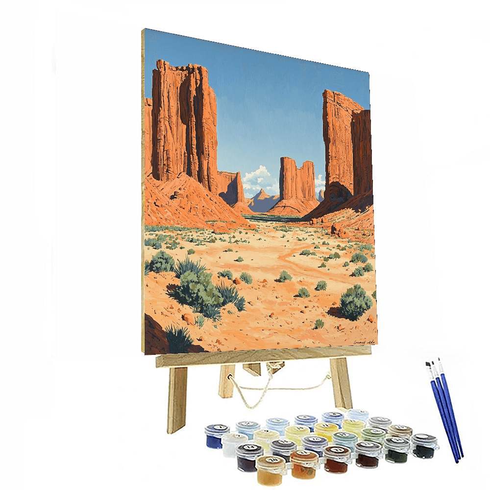 Monument Valley, Utah Painting Number Kit
