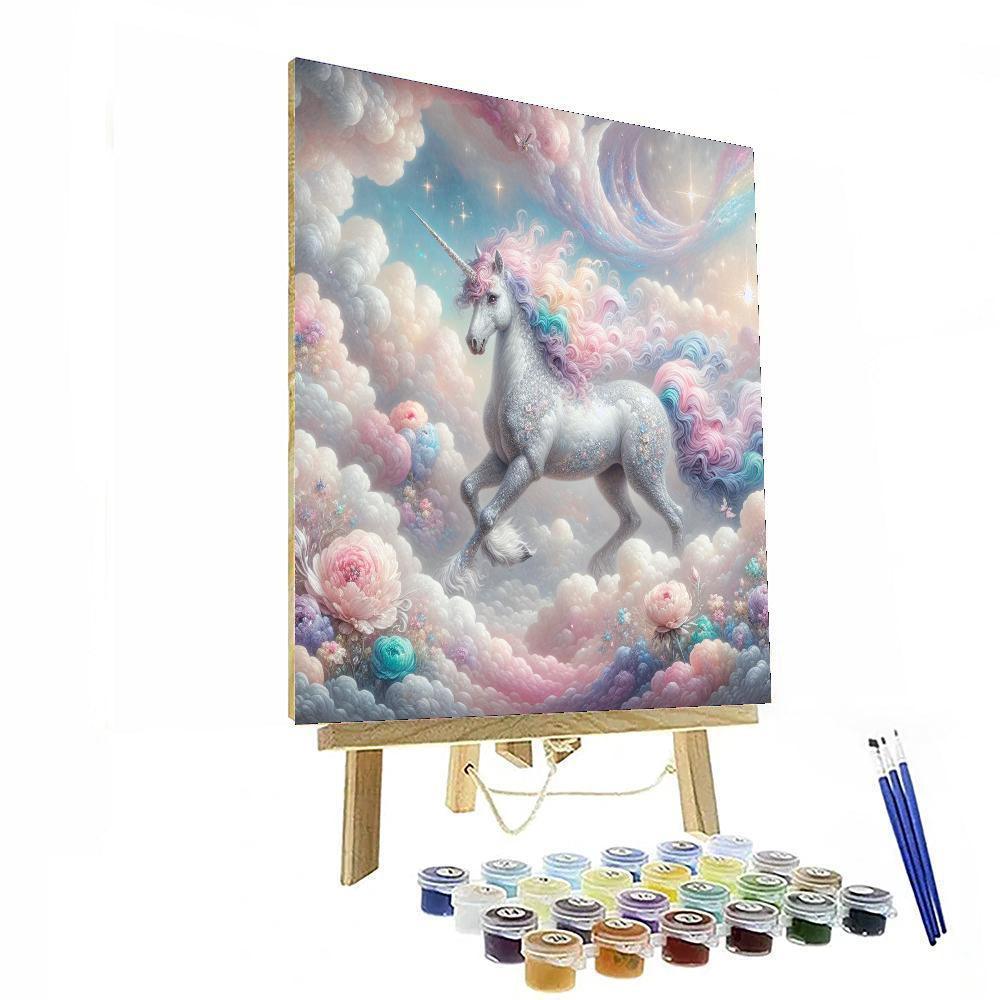 Luminescent Unicorn Dreamscape Numbered Painting Kits