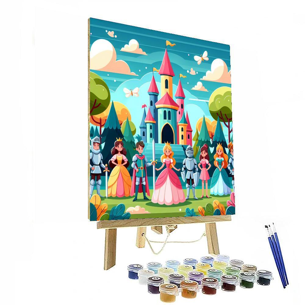 Colorful Castle Adventures Paint By Number