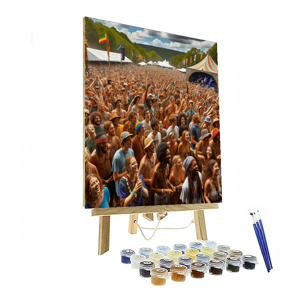 Woodstock Festival Paint By Number