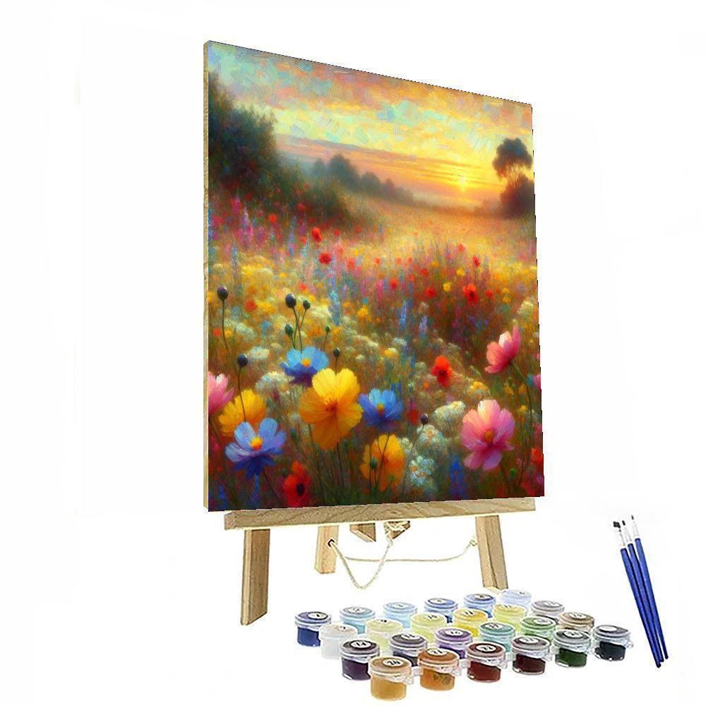 Floral Wilderness Adventure Numbered Painting Kits