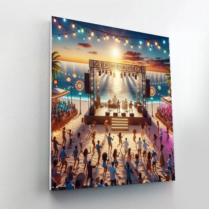 Sandance Music Festival - Uae Painting Number Kit