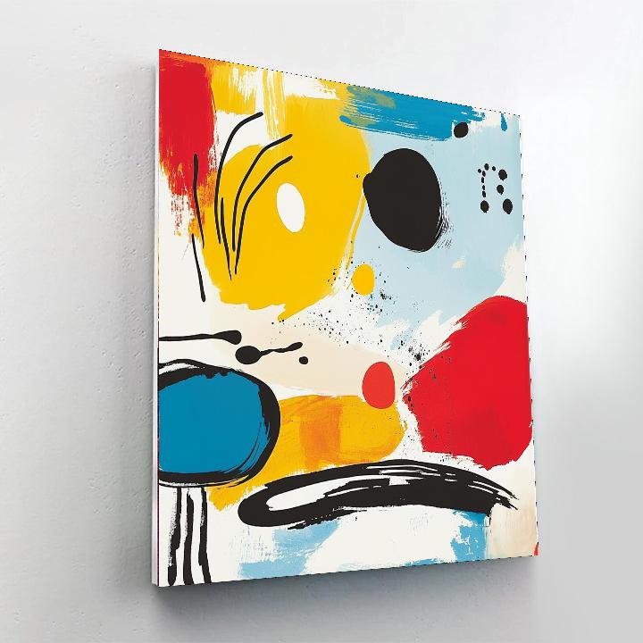 Joan Miró Inspired Dreamy Harmonies  Paint By Numbers Art