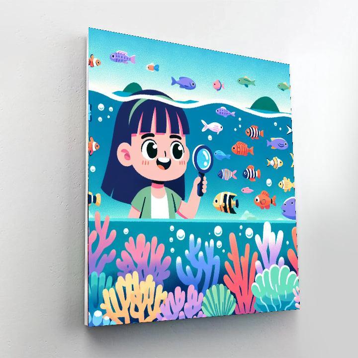 Marine Life Expedition Paint By Number