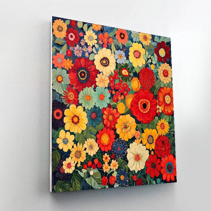 Frida Kahlo Inspired Awakening Colors  Painting Number Kit