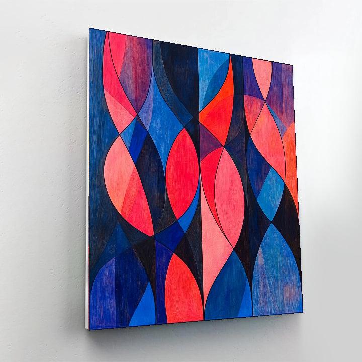 Joan Miró Inspired The Whirl Of Creation  Paint By Numbers Art