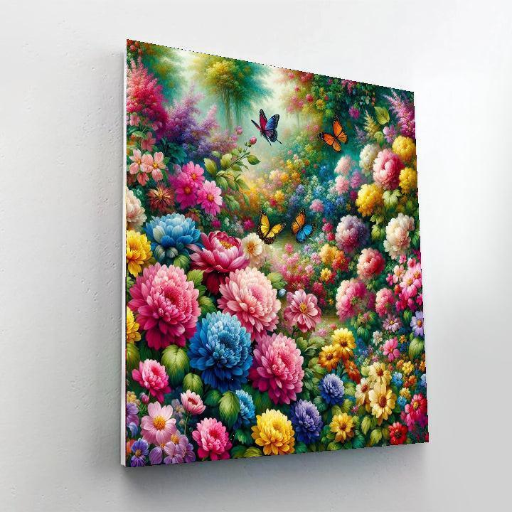 Garden Oasis Paint By Number
