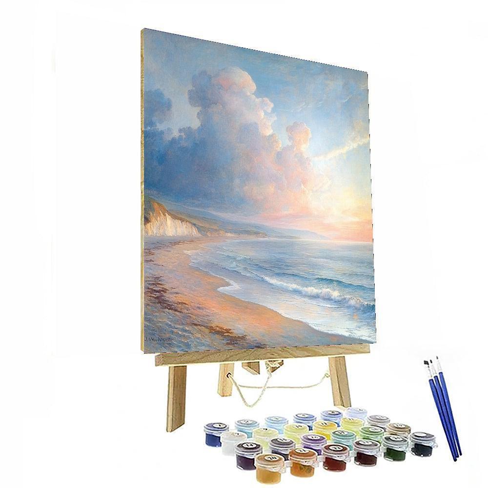 J.M.W. Turner Inspired Seaside Whispers  Painting By Numbers Kit