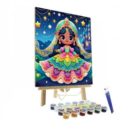 Starlight Princesses Paint By Numbers Art