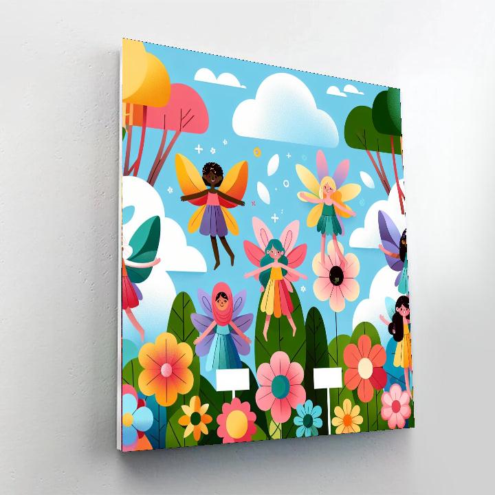 Funky Fairy Adventure Paint By Number