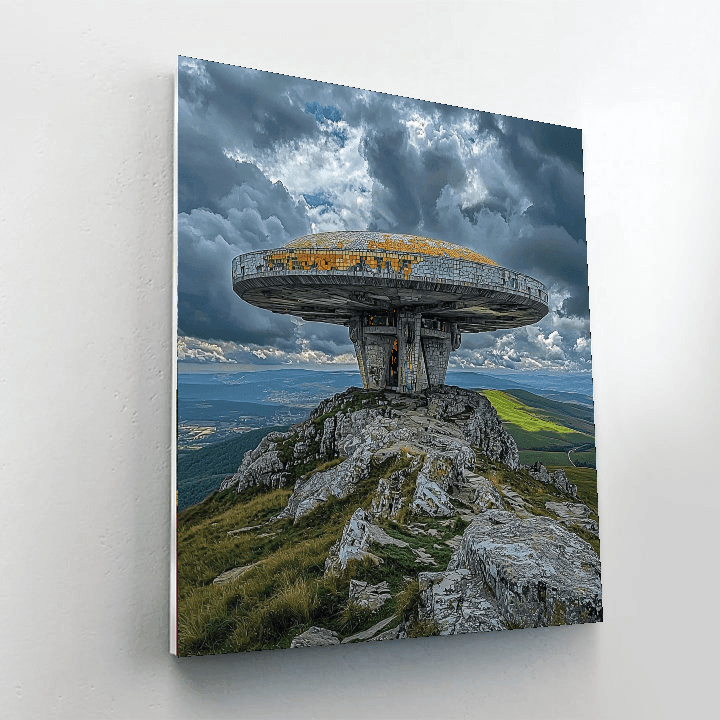 Buzludzha Monument Paint By Numbers