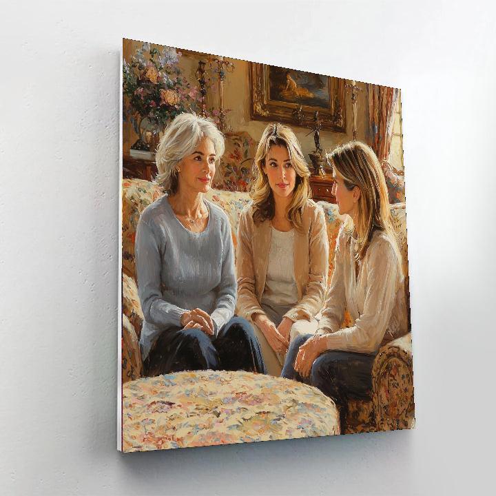 Cherished Memories Painting Number Kit
