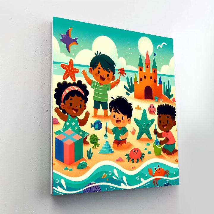 Sandy Shore Shenanigans Paint By Color