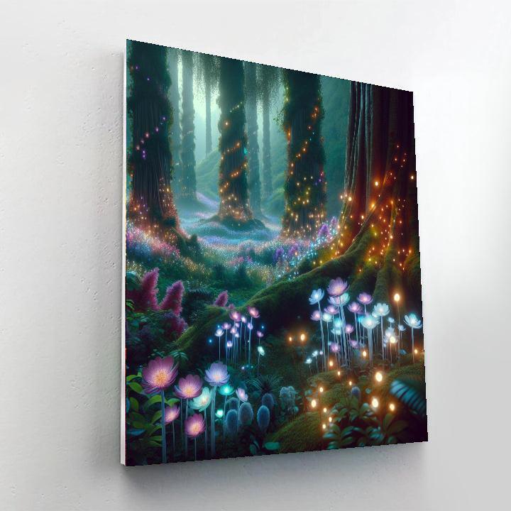 Mystical Enchanted Glade Paint By Numbers Art