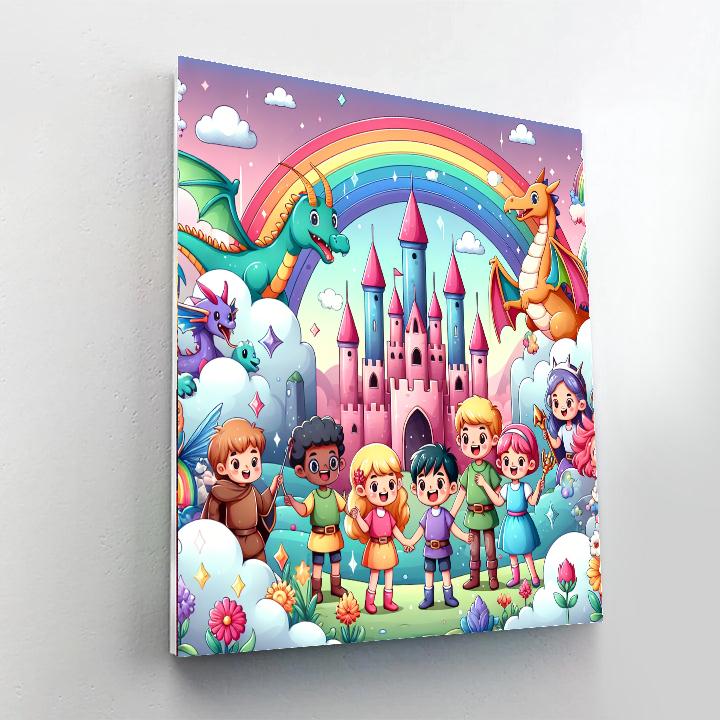 Exploration Of Fairy Tale Worlds Paint By Numbers Kits