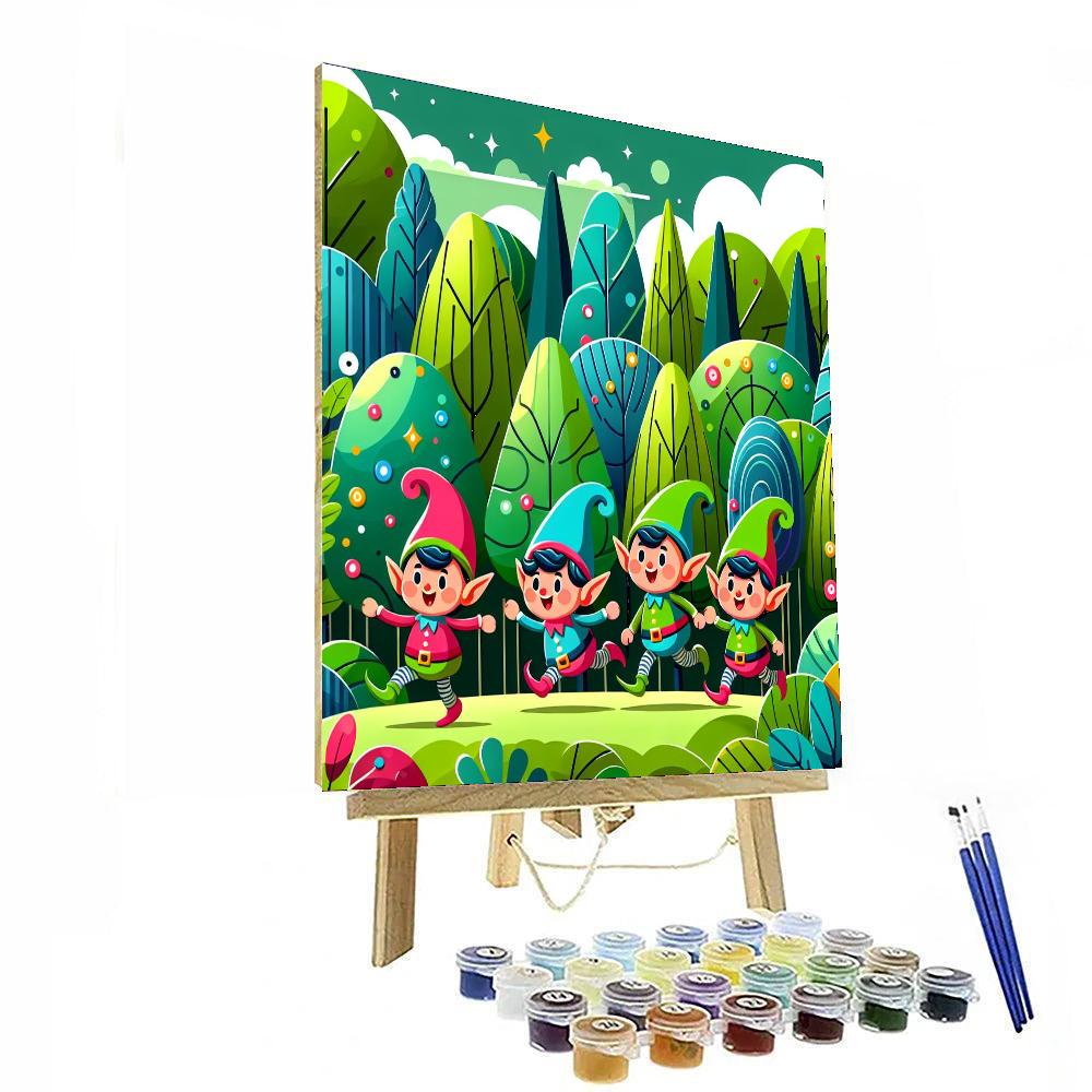 Adventure Time With Elves Numbered Painting Kits