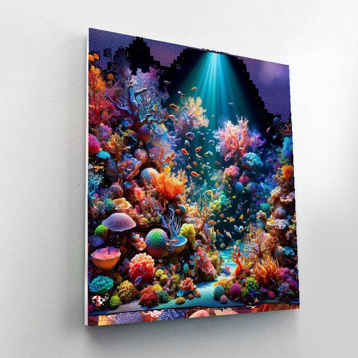Fantasy Coral Reef Paint By Numbers