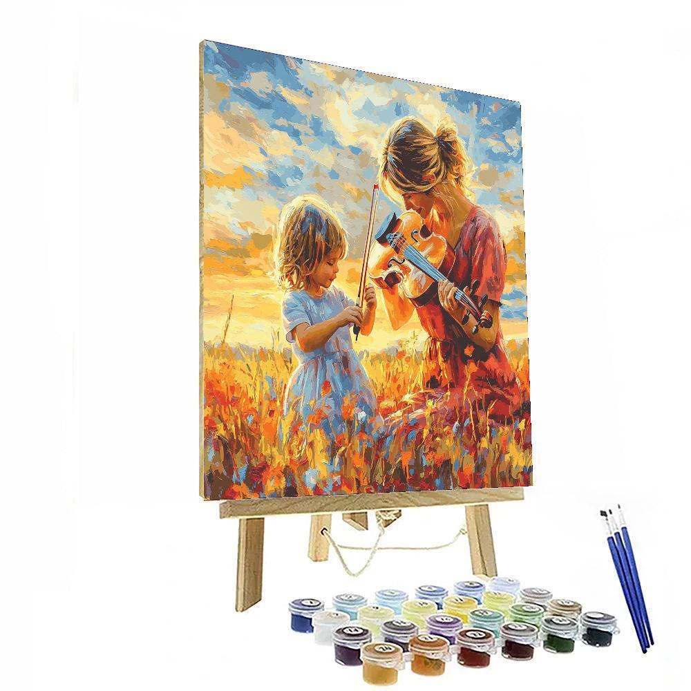 Mommy And Me: A Musical Journey Paint By Number