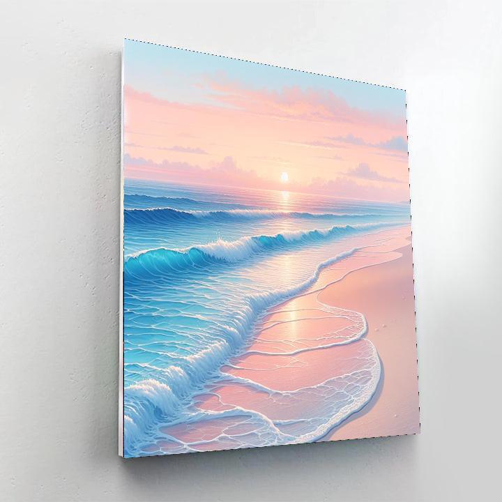 Coastal Bliss Beachscape Paint By Numbers Kits