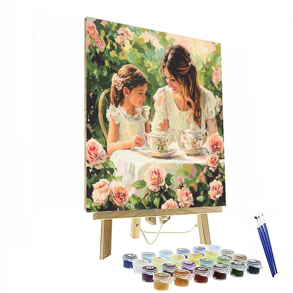 Tea Time Tales Paint By Numbers