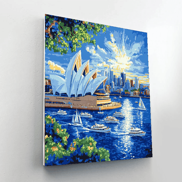 Sydney Opera House - Sydney Paint By Numbers Kits
