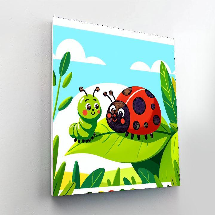 Creepy-crawly Safari DIY Paint By Numbers