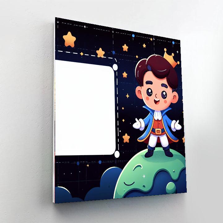 Charming Little Prince Numbered Painting Kits