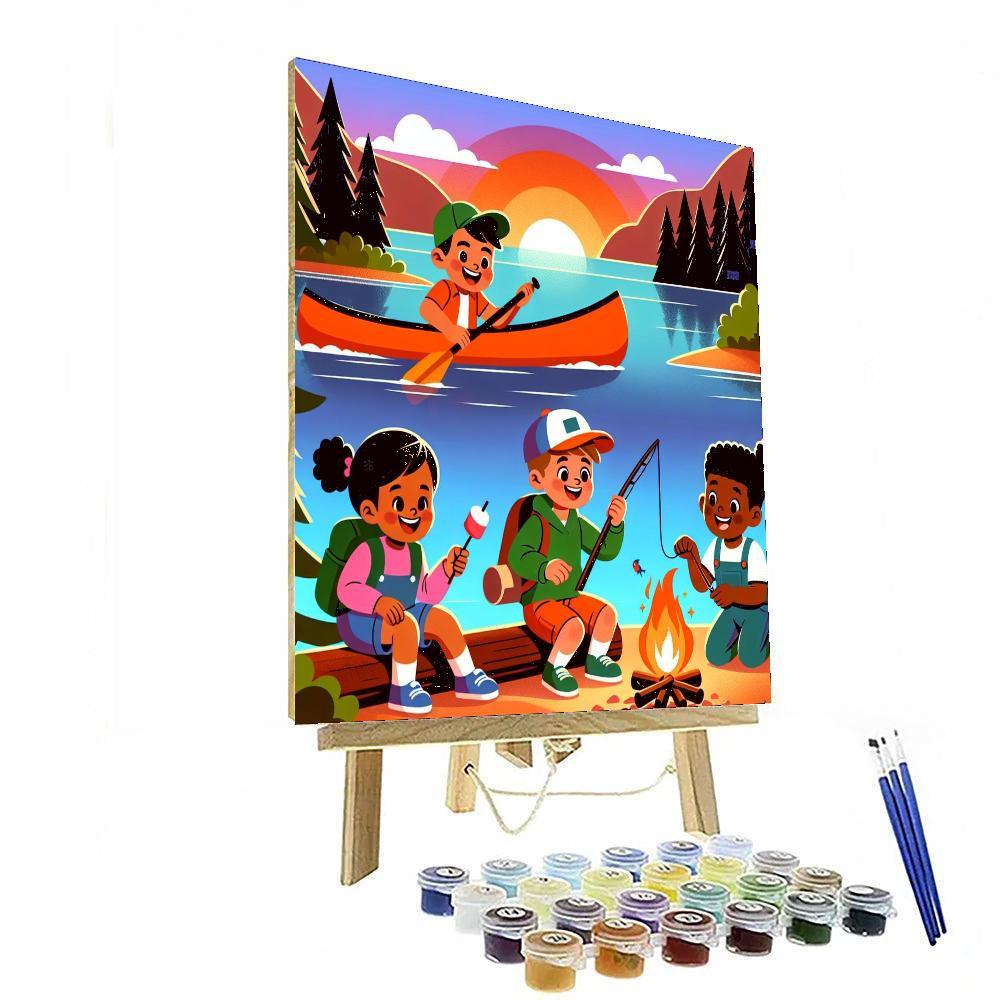 Creative Summer Camp Paint By Numbers