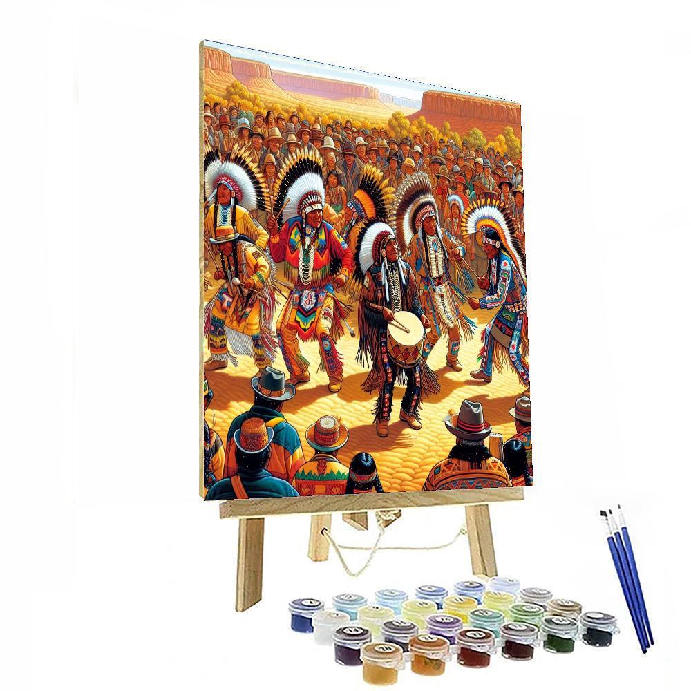 Valley Of The Sun Pow Wow - Usa Numbered Painting Kits