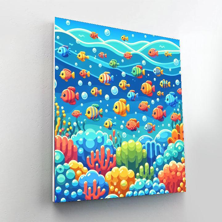 Vibrant Ocean Adventures Paint By Number
