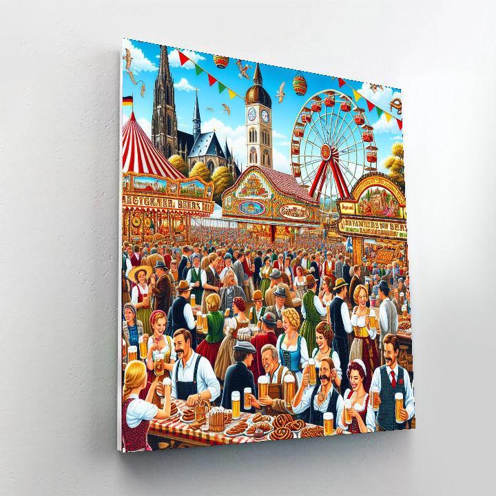 Frühjahrsvolksfest - Germany Paint By Color