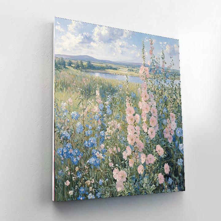 Edgar Degas Inspired Serenity Of Blossoms  Paint By Number