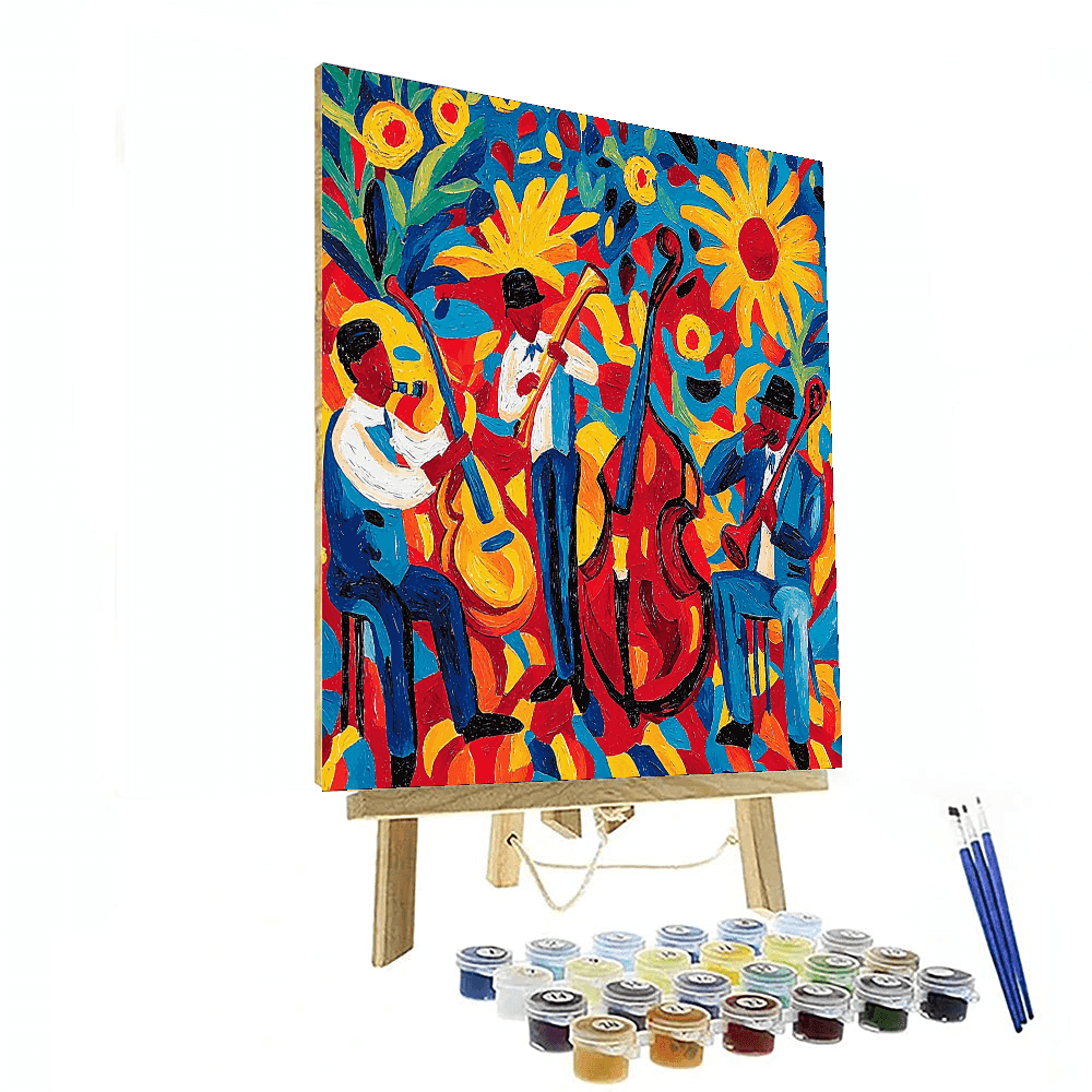 Henri Matisse Inspired Jazz In Colors  Paint By Numbers Kits