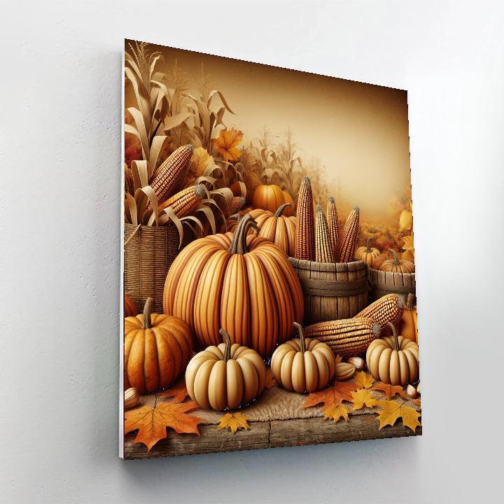 Harvest Festival Harmony Paint By Numbers Art