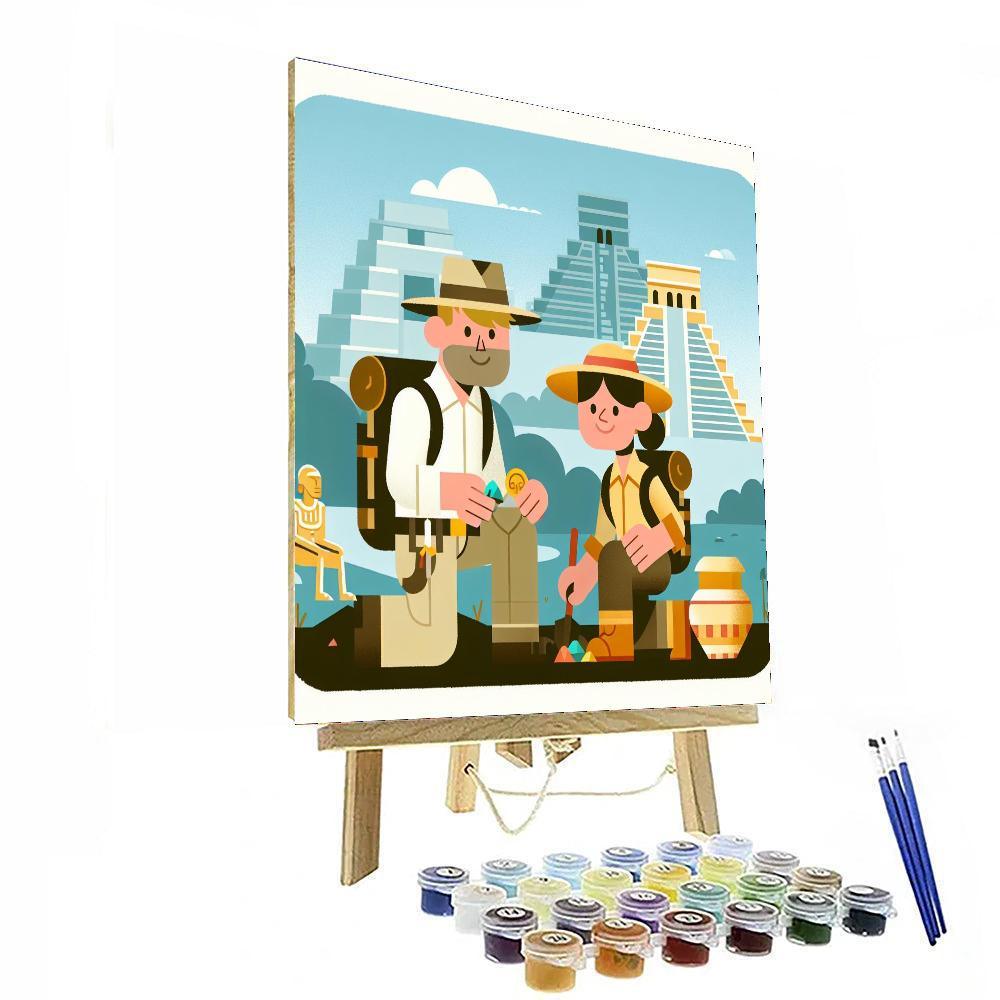 Historic Expedition Adventure Numbered Painting Kits